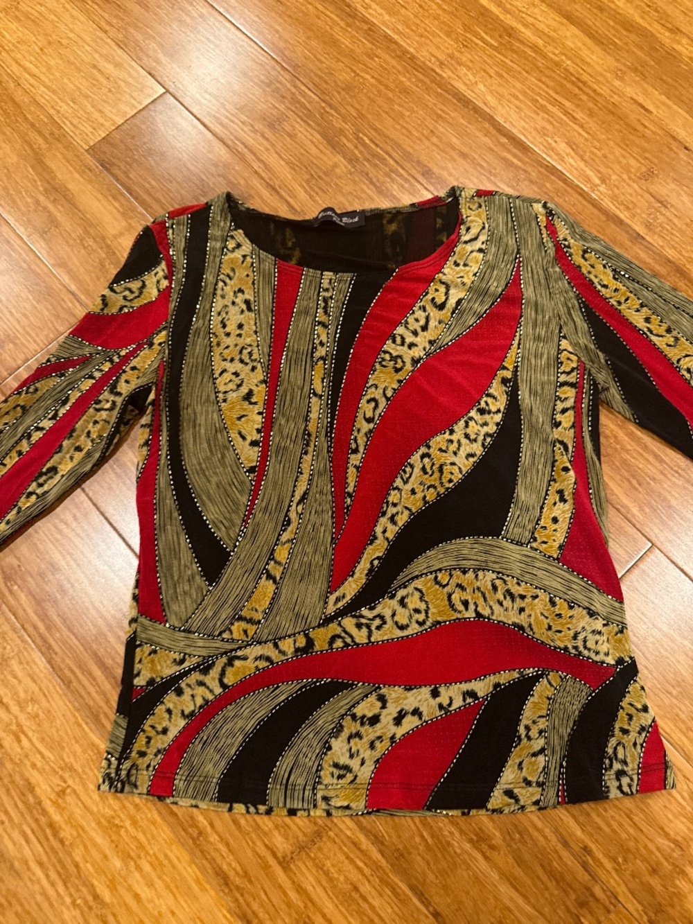 Vintage Brittany Black woman's petite small top
